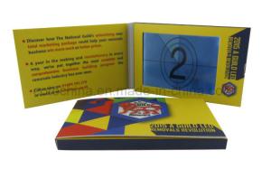 Wholesale Full colors Rechargeable Video Mailer for Chirstmas , 2G lcd video mailer card from china suppliers