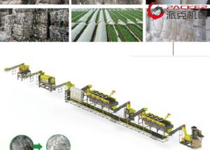 Wholesale Low Rotation Speed Plastic Washing Machine , PP PE Film Recycling Line Durable from china suppliers