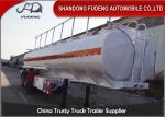 12 wheels carbon steel fuel tanker semi trailer with 42000 Liters capacity