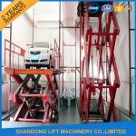 Residential Hydraulic Scissor Car Lift , Automotive Car Lift for Home Garage