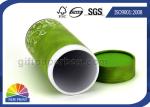 ISO Customized Cardboard Packaging Tubes Ribbon Bowknot Paper Can