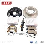 Car Fitment Mercedes-Benz SQCS OE 9064200420-2 Auto Parts Brake Shoes Set Rear