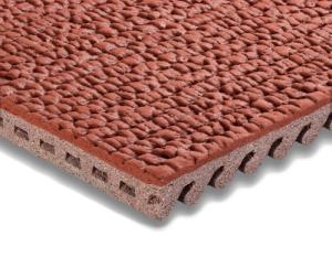Wholesale Gym Synthetic Red Prefabricated Rubber Running Track from china suppliers