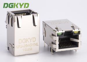 Wholesale 100 BASE cat 5 single port 6 pin Rj45 Lan Jack for Fiber Optic Transceivers from china suppliers