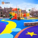 SGS Certificated Durable Outdoor Playground Flooring EPDM Rubber Flooring EPDM