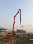 Excavator Vibrating Hydraulic Pile Driver 32 Mpa 40 - 45 Ton