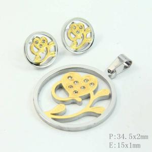 Wholesale High Quality Stainless Steel Jewelry Set LUS135 from china suppliers