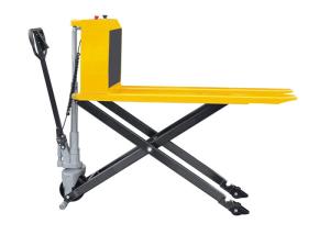 Wholesale Electric Scissor Lift Pallet Jack 12V 100AH Labour Saving 181kg Service Weight from china suppliers