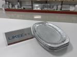 Mitsubishi PLC Control Aluminium Foil Food Container Making Machine 380V