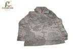 Mens Grey Camo Hooded Sweatshirt Jacket Long Sleeve Fleece Sweat Suits