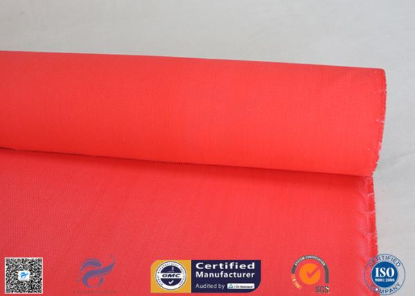 1.5m C-glass High Intensity 40/40g Silicone Coated Fiberglass Fabric For