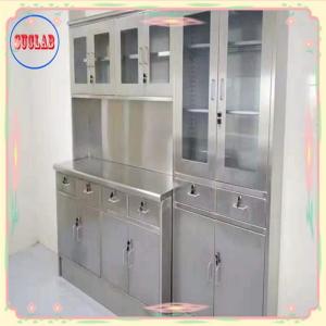 Wholesale Silver Stainless Steel Lab Bench Laboratory Furniture with Number of Doors As Drawing from china suppliers