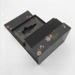 CMYK Printing Luxury Rigid Gift Boxes for Double Door Opening Skin Care