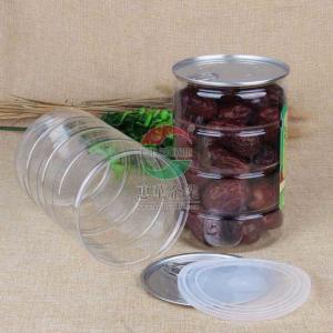 Wholesale Dried Food 1200ml 2200ml Clear Pet Jars With 502 EOE Lid from china suppliers