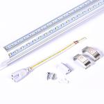 SMD2835 Tube8 4ft LED Tube Light Fixture T8 V Shape Integrated