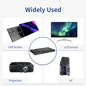 Wholesale Advanced HDMI Splitter For Seamless And Uninterrupted Multimedia Sharing from china suppliers