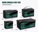 Solar RV Marine Lifepo4 Lithium Iron Phosphate Battery 12V 100Ah 200Ah 300Ah
