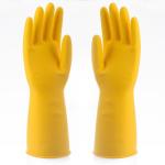L Waterproof Kitchen 80g Rubber Cleaning Gloves