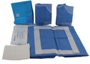 Wholesale SMS SSMMS Laparoscopy Sterile Surgical Packs Perineal Procedures from china suppliers