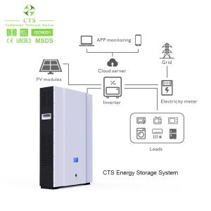 Wholesale Solar Lifepo4 48v 100ah 200ah 10kw Wall Lithium Battery For Home Energy Storage from china suppliers