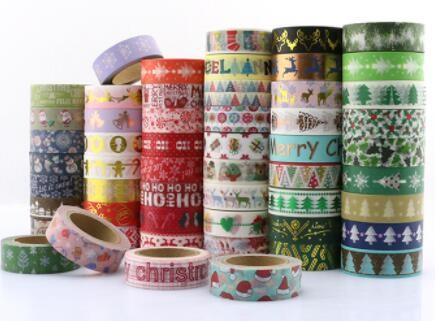Free Samples Printed Decorative Set Washi Tape,Vintage style free sample box waterproof custom printed washi tape BAGEAS