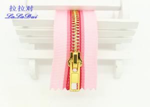 Wholesale Jacket / Coats Closed End Zip Colorful Tape Gold / Black Nickel / Nickel / Teeth from china suppliers