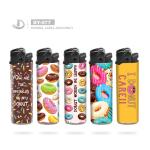 Chocolate Normal Label DY-077 Refillable Gas Flint Lighter Ultimate Smoking