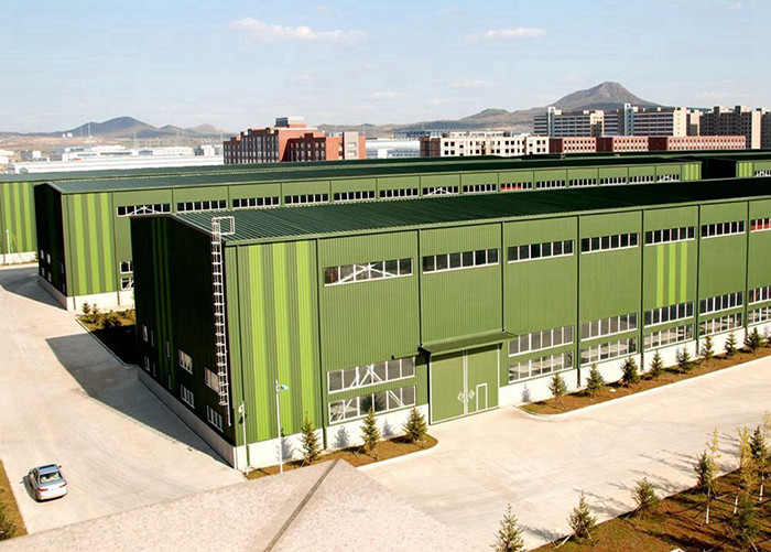 Attractive Design Steel Frame Automobile 4s Shop, Exhibtion Hall, Car Showroom Prefabricated Steel Structure Building