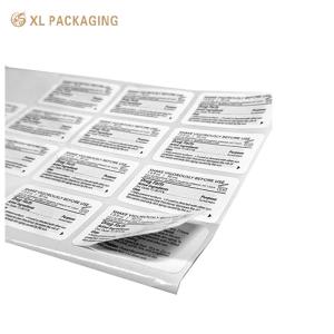 China Waterproof Paper Sticker Label Self Adhesive Box Packaging Fragile Warning Label on sale