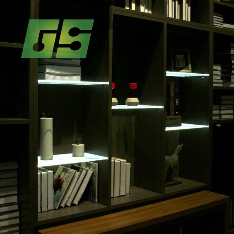 Shelf Light Panel Custom Market Shelf Multi Color Indoor Decorate LED Light Panel With Acrylic Materical DC12 V