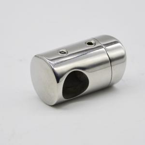 Wholesale Intermidiate Post Connector to tube for railling, Satin or Mirror finishing, SS304 from china suppliers