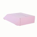 4C Offset Gift Packaging Boxes Pink 157gsm Paperboard CMYK For Clothes