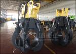 5 Teeth Orange Peel Grab 1560kg Maximized Grapping Capacity Rubbish Grab