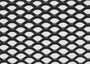 Wholesale 5mmx7mm Hole Decoration Black Powder Coated Plain Expanded Metal Sheet from china suppliers