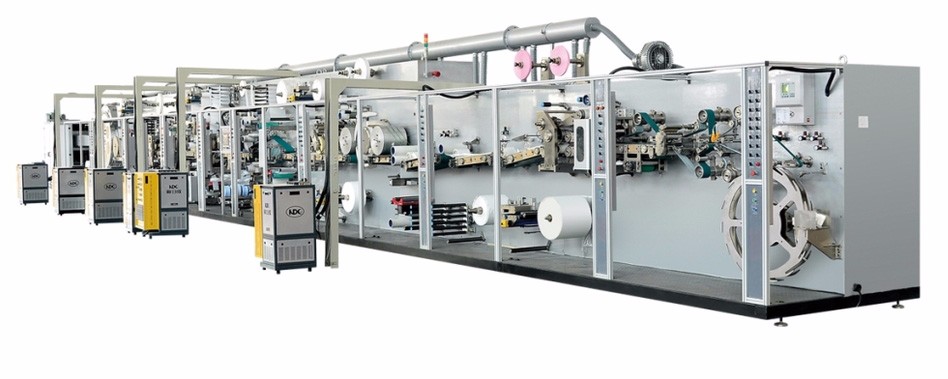 Full Servo Control Sanitary Napkin Pads Making Machine
