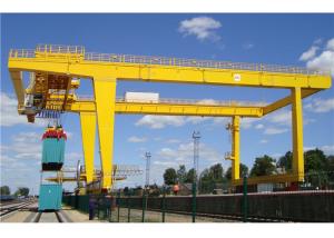 China RMG Port Container Yard Double Beam Container Gantry Crane Rail Mounted on sale