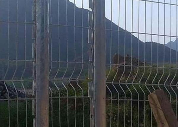 Low-Carbon Iron Roll Top Fence / Pvc Dipping Roll Top Weld Fencing/ Roll Top