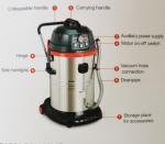 15L Stainless Steel Electric Floor Cleaning Machine Single Phase