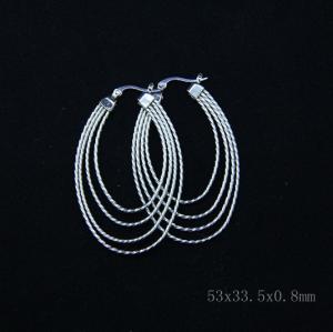Wholesale Classic 316L Stainless Steel Fashion Jewelry Earrings Hoops Earrings LEH03 from china suppliers