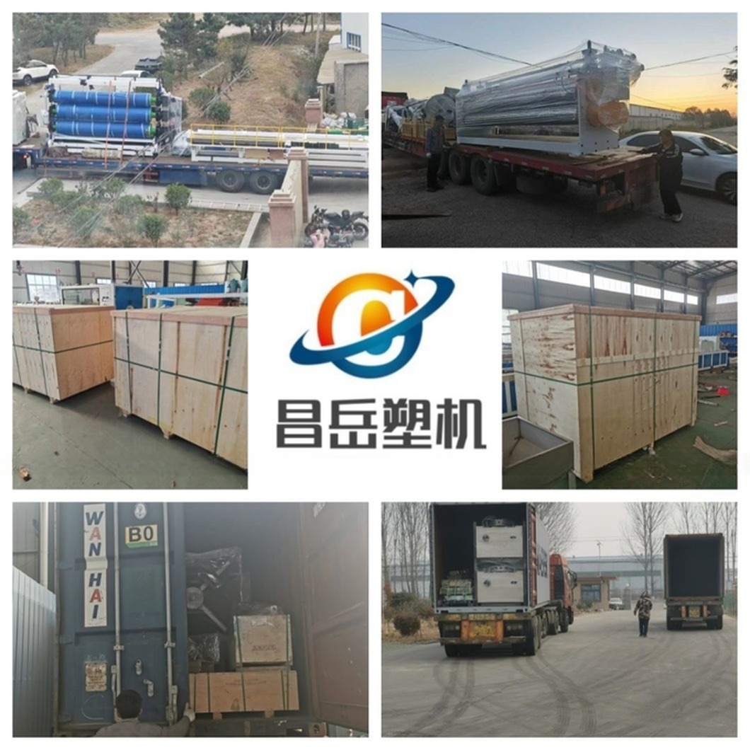 Plastic PP PE PA PVC Single Wall Corrugated Pipe Production Line / SWC Pipe Making Machine