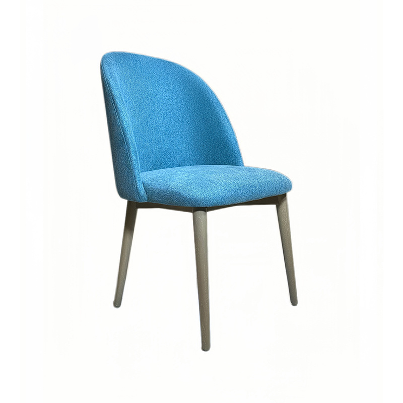Hotel Furniture Wholesale Restaurant Solid Wood Fabric Chair Dining Room Home OEM