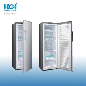 Wholesale LED Display Gray Defrost Single Door Upright Freezer 250 Liters from china suppliers