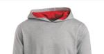 Grey Plain Woven Polyester95% Spandex5% Long Sleeve Hooded Shirts