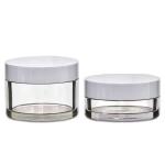 JXPACK PET Cream Jar 30ml 50ml Cosmetic Packaging Cream Jar With Lid