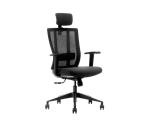 Red / Black Ergonomic Office Chair With Arms For Call Center 10 Years Warranty