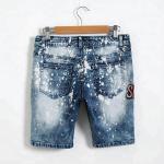 Adjustable Waist Bermuda Short Jeans Pant For Girl , Knee Length Denim Shorts