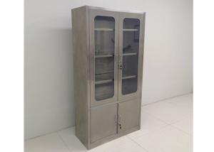 Wholesale Medical Instrument Storage Cabinet 0.8mm Thickness 201 Stainless Steel Plate from china suppliers