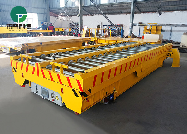 Customized optional accessories battery rail motorized transport cart