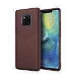 Black Blue Brown Business PU+TPU Protective Case Back Cover for IphoneXS