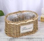 Creative Grass Woven Flower Pot Basket